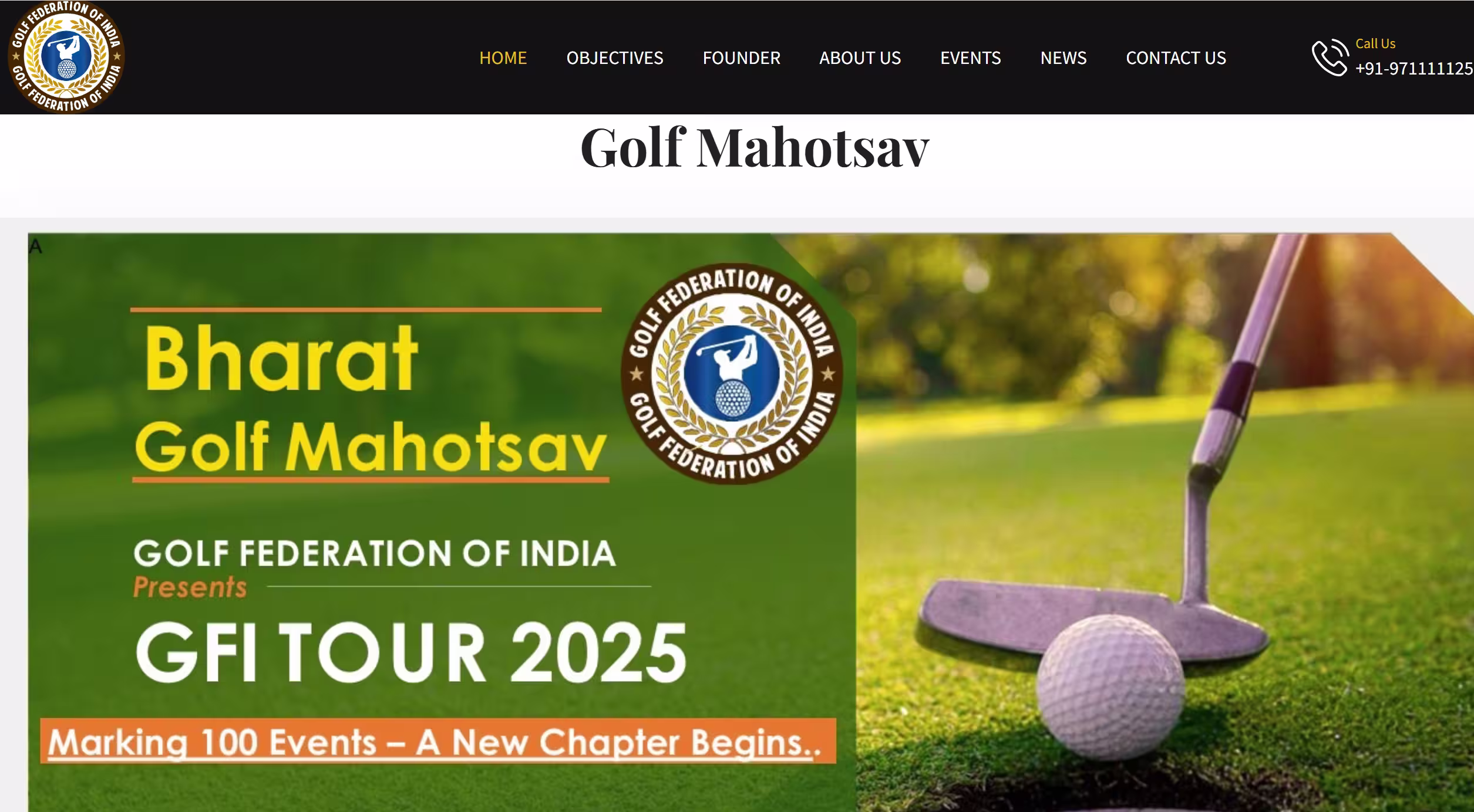 Golf Federation of India website